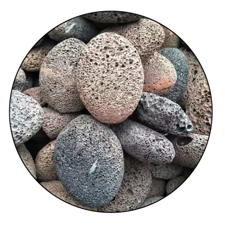 Natural brown Earth Lava Black Callus Volcanic Ash Dead Skin Remover File Pumice Stone for Foot