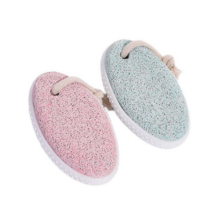 Reusable Latest Design Oval Shape Bath Pumice Cute Stones Foot Scrubber