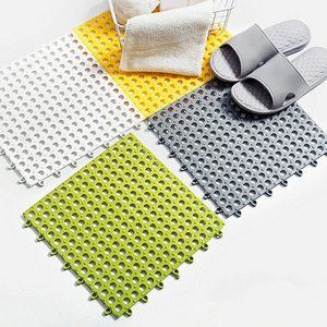 Bath Tub Shower Mat 30*30cm Non-Slip and Bathtub Mat with Suction Cups Machine Washable Bathroom Mats with Drain Holes