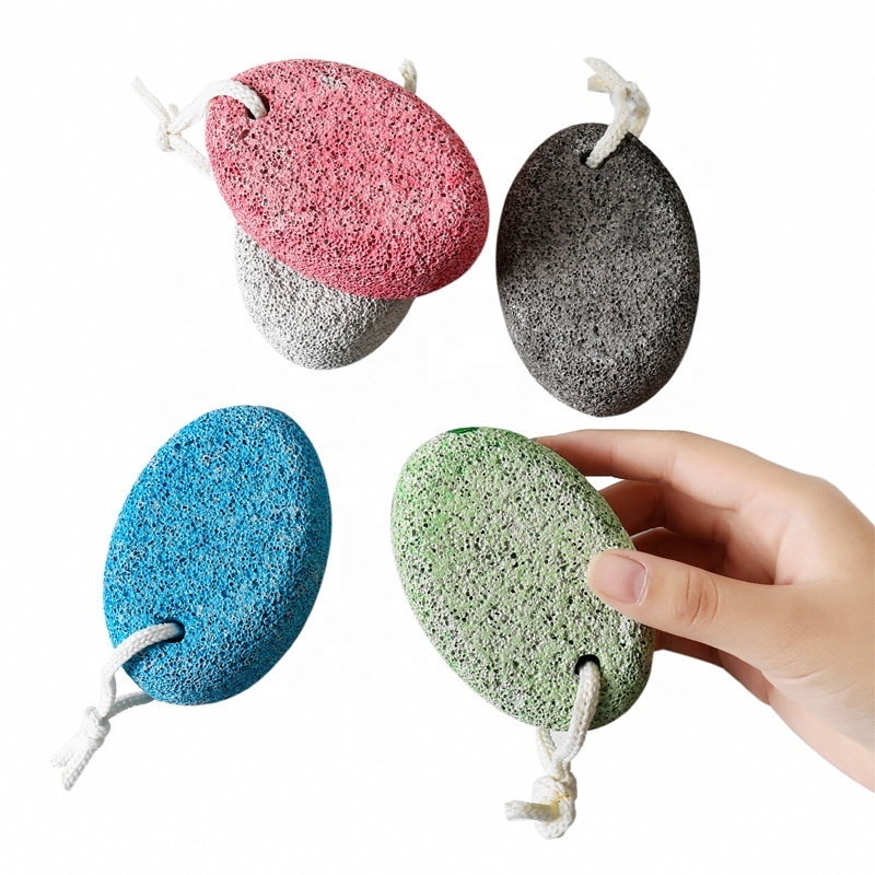 High Quality OEM Color Pumice Stone Set Easy To Remove Dead Skin For Feet