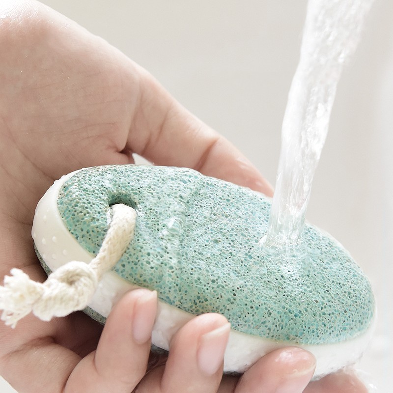 Reusable Latest Design Oval Shape Bath Pumice Cute Stones Foot Scrubber