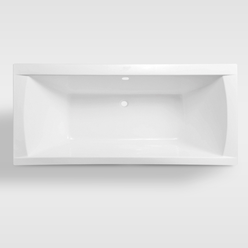 New square plastic built in cast iron philippines bathtub for project