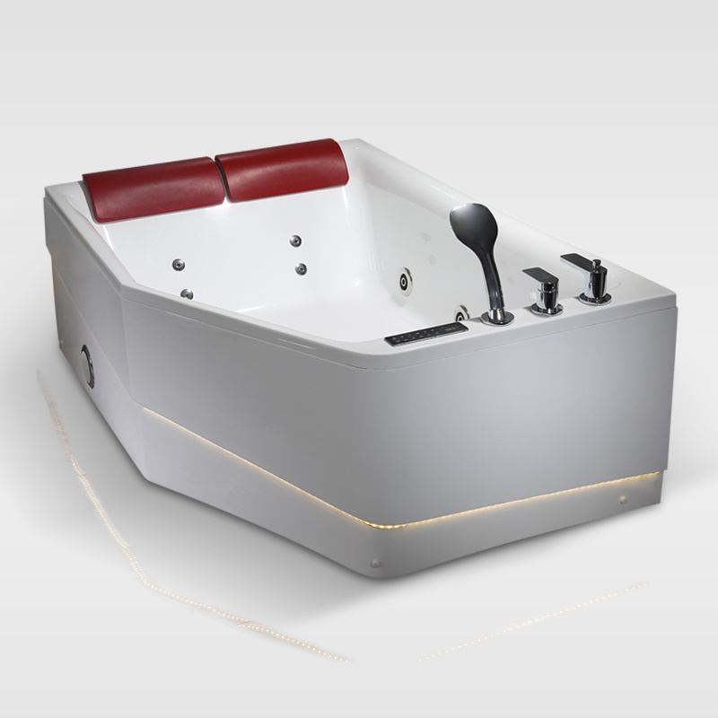 Popular white resin massage baby spa bath tub for wholesale