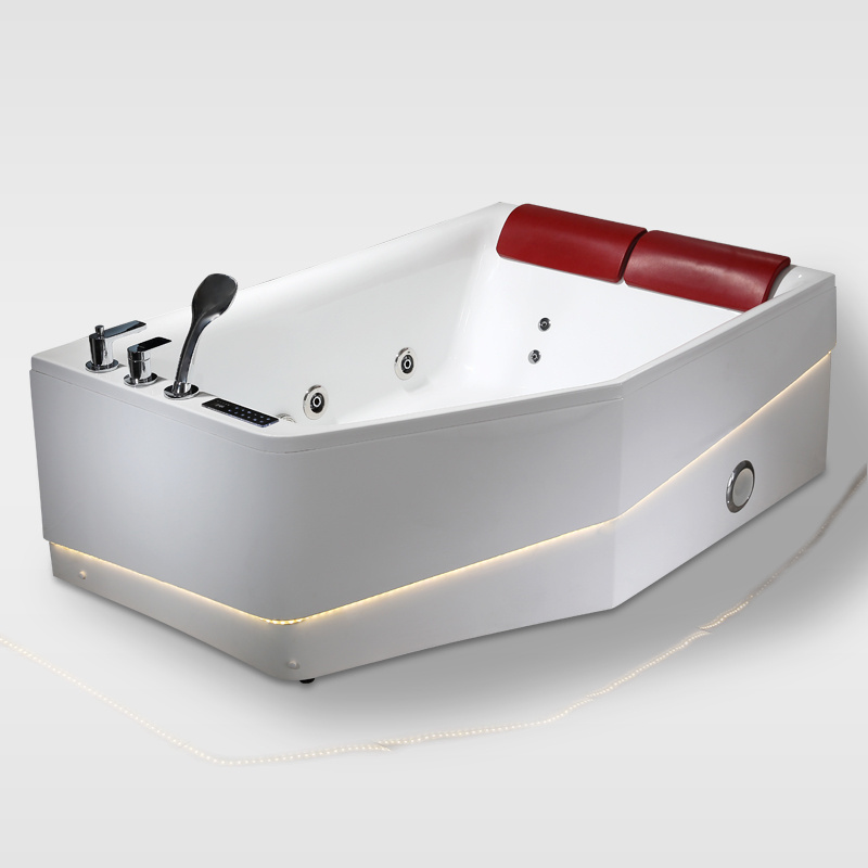 Popular white resin massage baby spa bath tub for wholesale