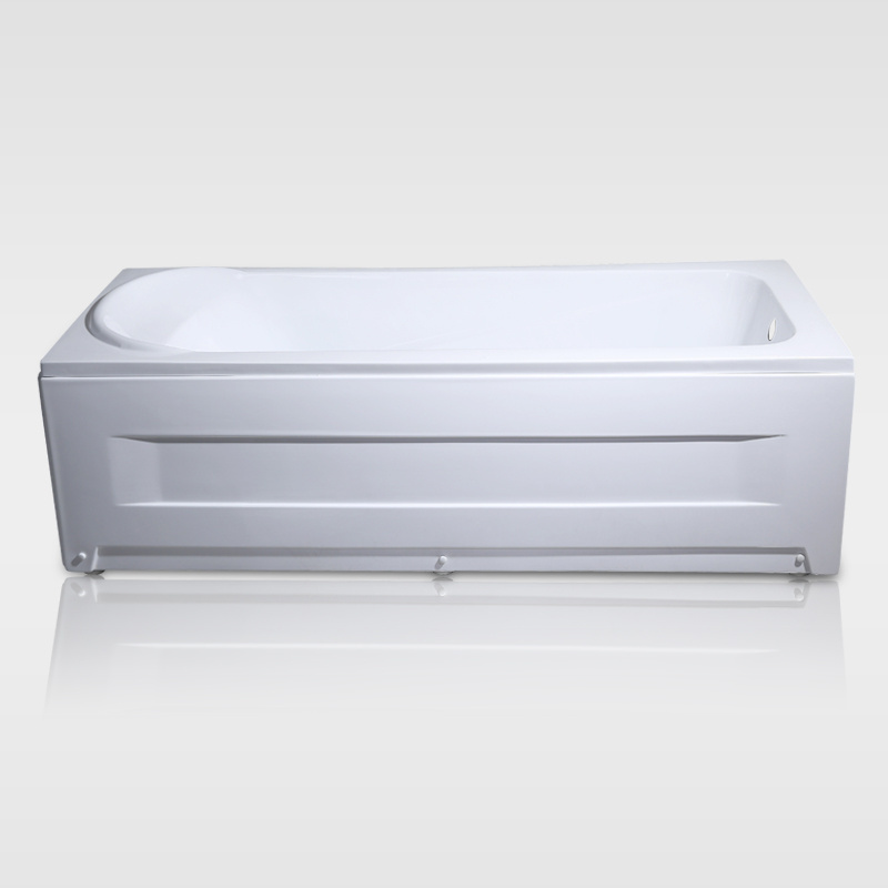 Eco-Friendly hot sale freestanding panel fiberglass acrylic bathtubs