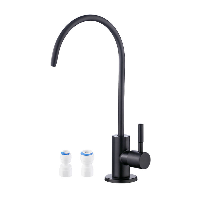 Drinking Water Purifier Faucet Matte Black Kitchen Water Filter Faucet