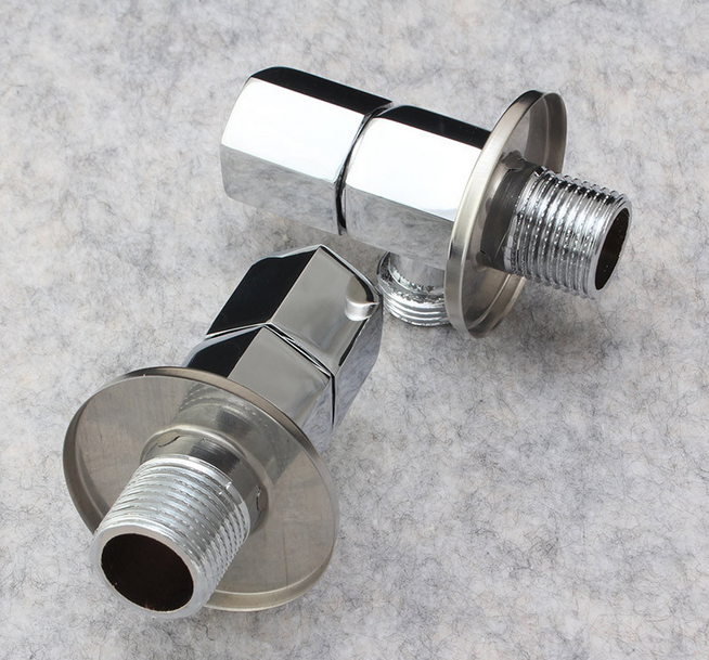 Wholesales Water Stop Angle Valve Male Thread Single Way Shower Valve