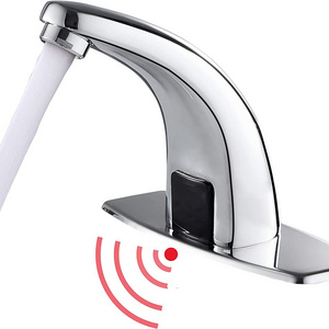 Touchless Automatic Motion Sensor Bathroom Sink Faucet