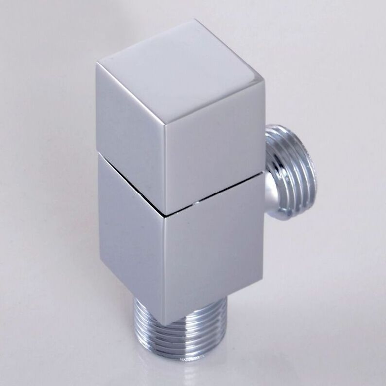 304 Stainless Steel Shower Stop Valve Wall Mount Faucet Triangle Valve