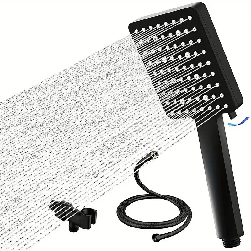 HONGDEC Modern Bathroom shower head Handheld Shower Head Hand Spray Shower Head