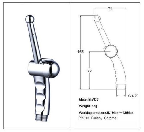 bathroom shattaf stainless steel toilet bidet hand held spray