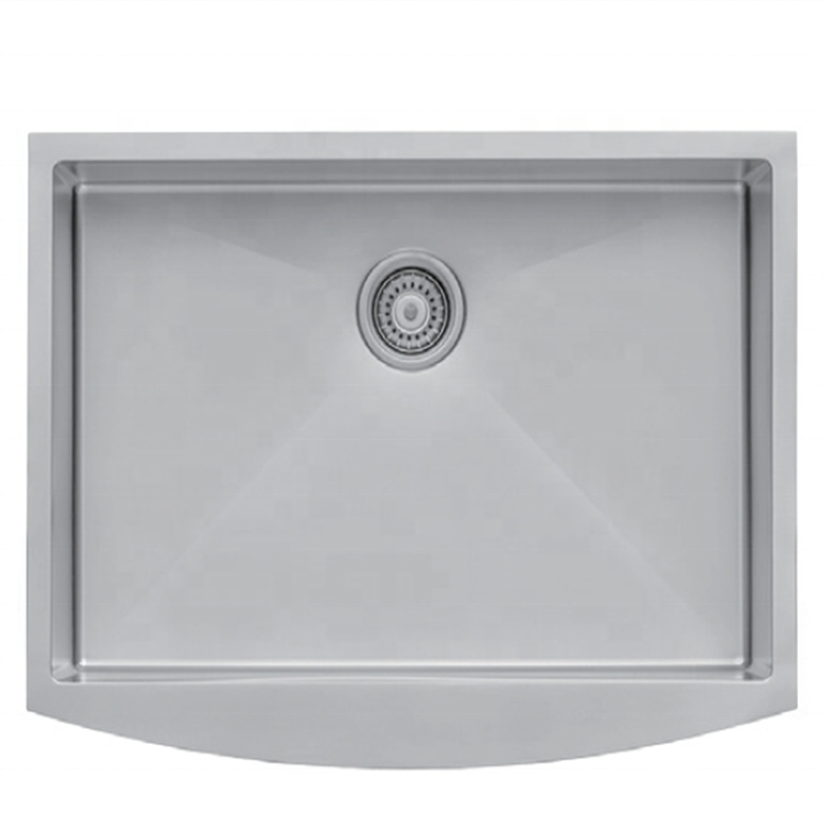 High quality 30x21 in Handmade Farmhouse Single basin Apron sink stainless steel 304 for Kitchen