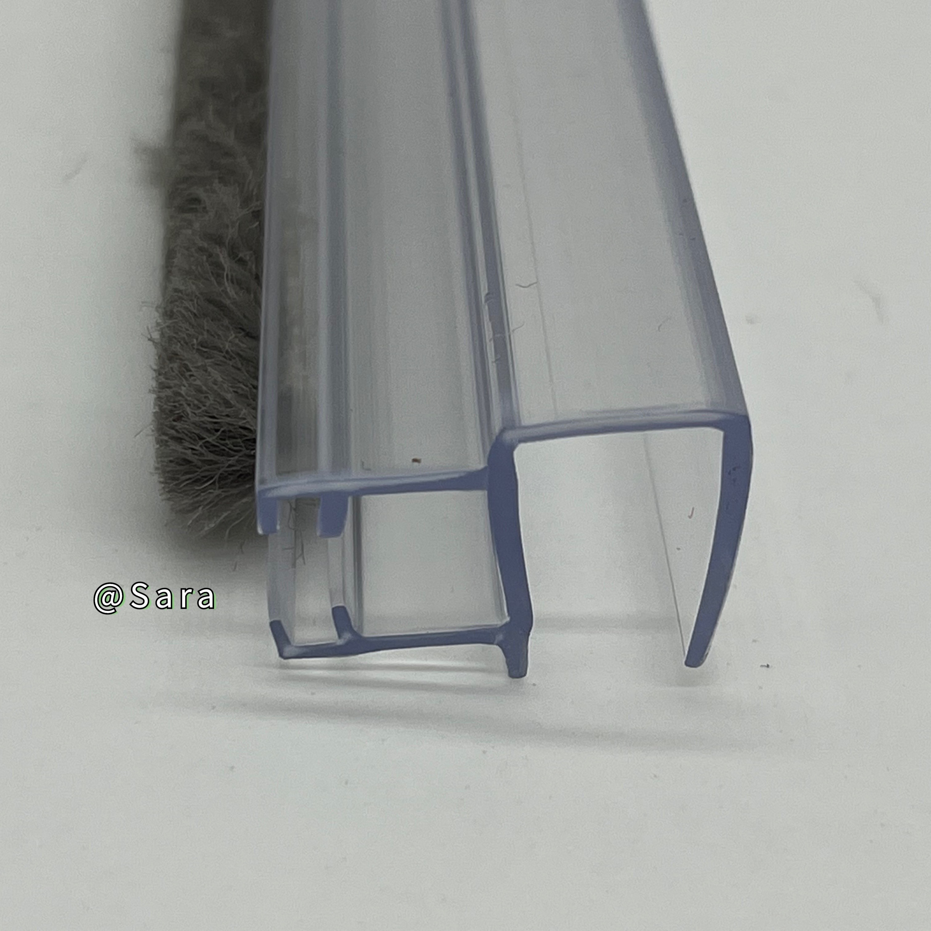 OEM and ODM Door and window Accessories Brush seal and pile weatherstrip for the sliding door to the wall and glass