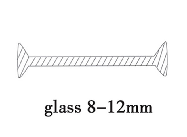 Shower Door l Shape PVC Seal Adhesive Strip