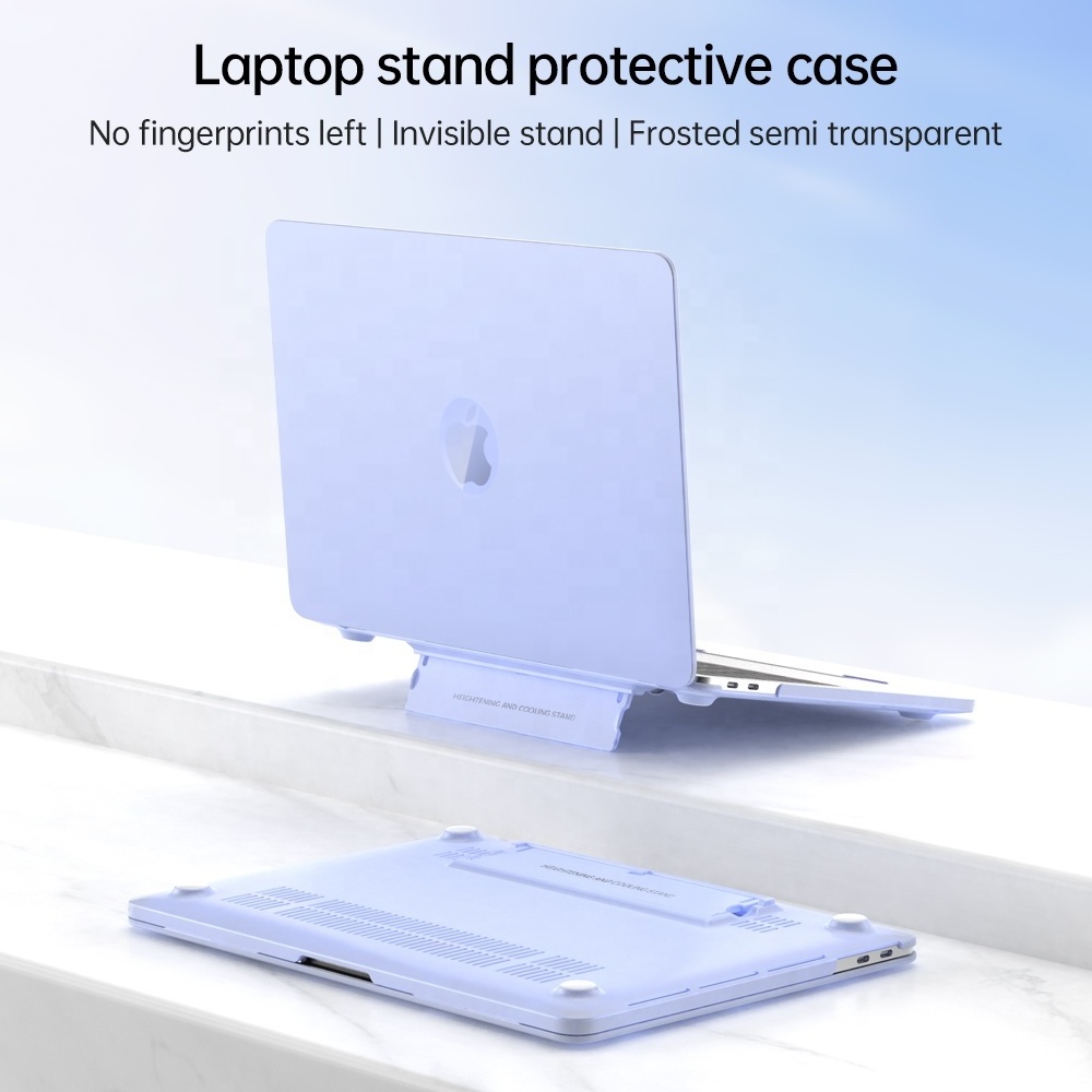 New latest style portable laptop case stand 2 in 1 for macbook 13.3 air 13.3  pro 14.2 pro A2442 case