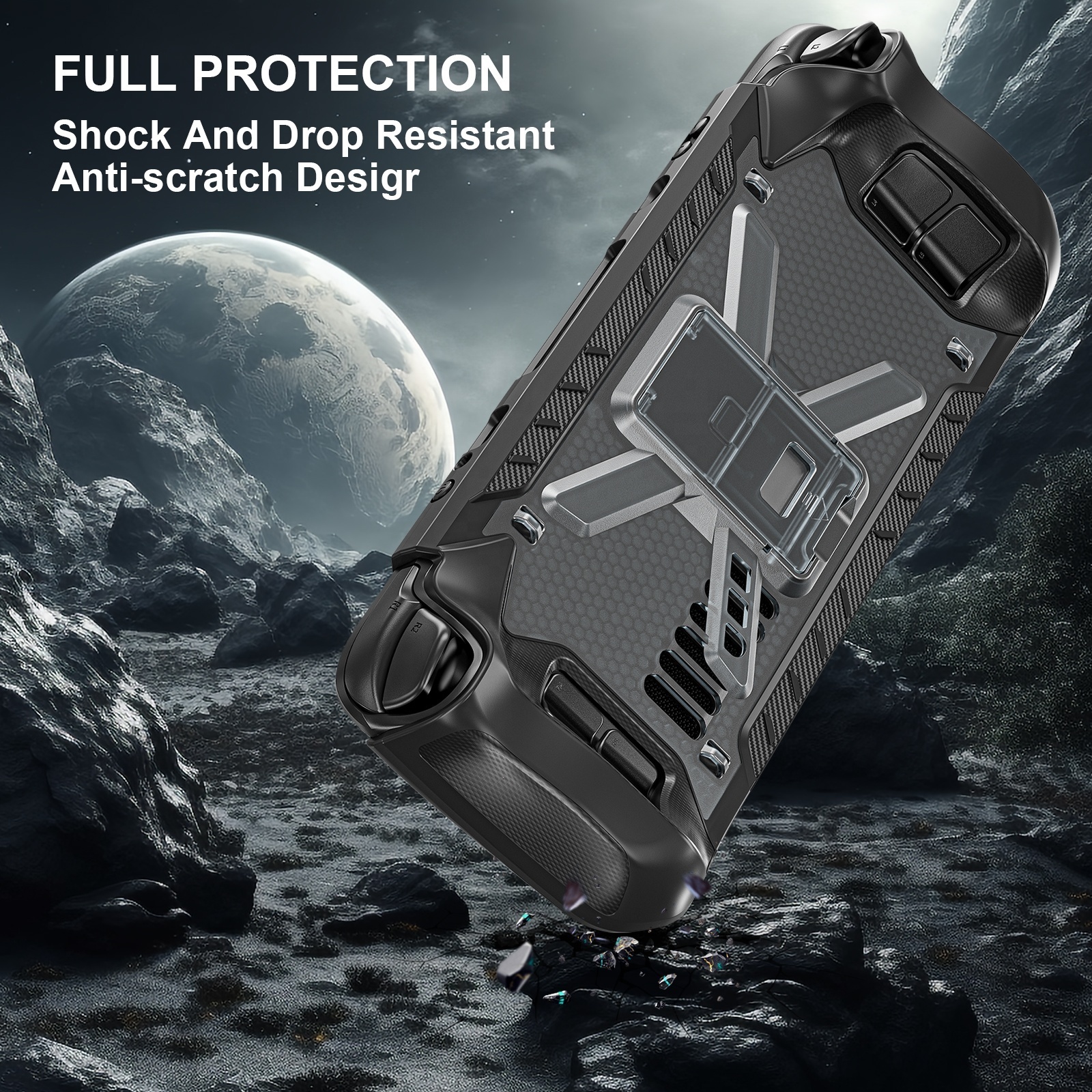 New Protective Case Anti-fall  anti-scratch for Steam Deck 2022 2021 with Shoulder strap