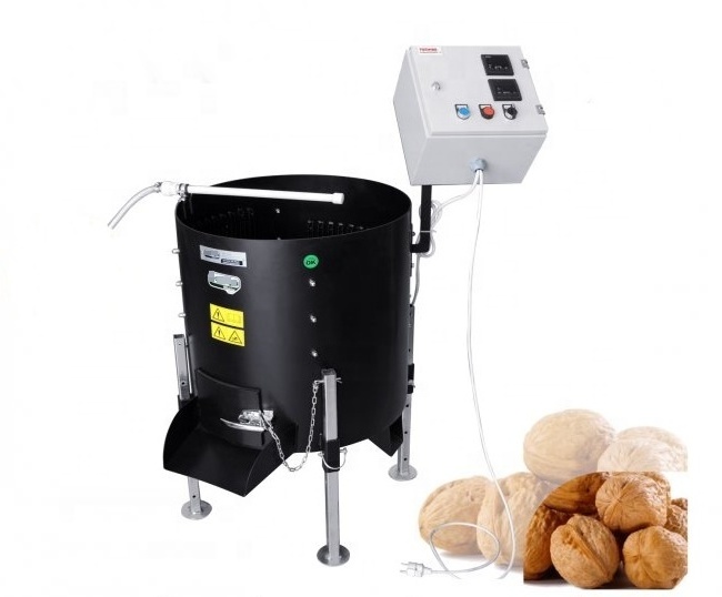 Walnut Peeling Variable Speed, Time Setting with Fuji Driver, Walnut Shelling Machine Walnut Peeling Kernel Walnut Hulling 170Lt