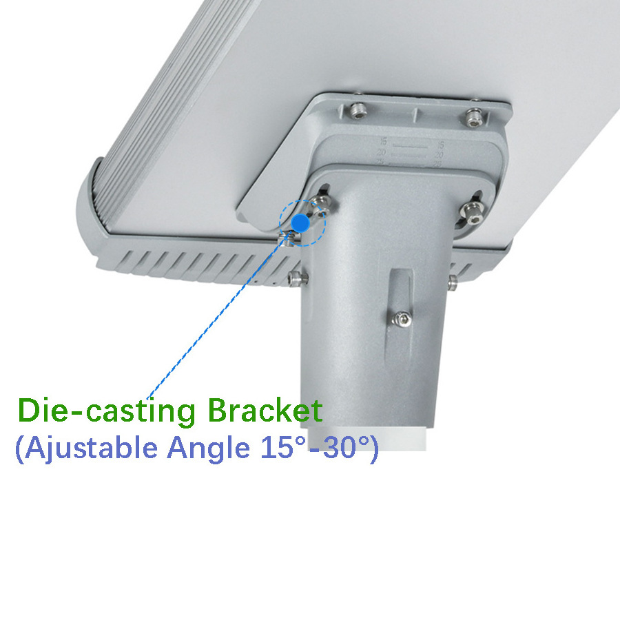 80w Bast selling  BAT led all in one solar street light with remote lamp high lumen outdoor led solar street light