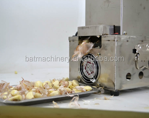 Small electric garlic peeler/garlic peeling machine