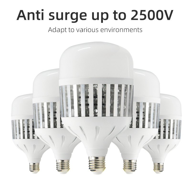 BATON E27 B22 50W 80W 100W 150W Anti Surge High Luminous Efficiency High Power LED Fin Bulb