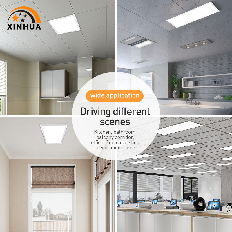 inch 12w ultra-thin recessed led frame office panel lights 600*600 with etl