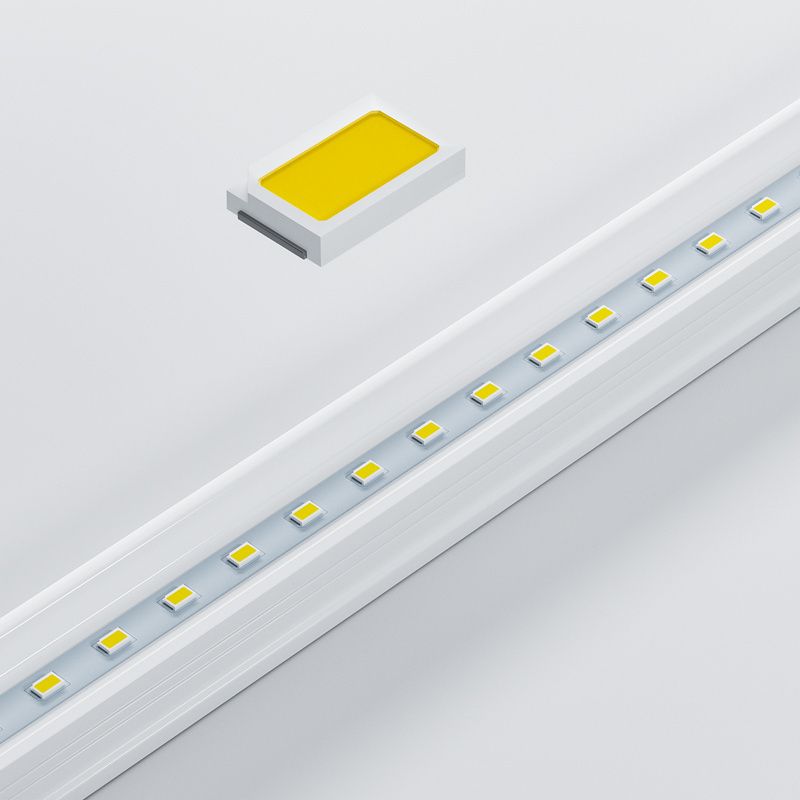 XINHUA 18w 30w 38w 76w high lumen 1.2M PC+aluminum fixture purification fixture LED batten light