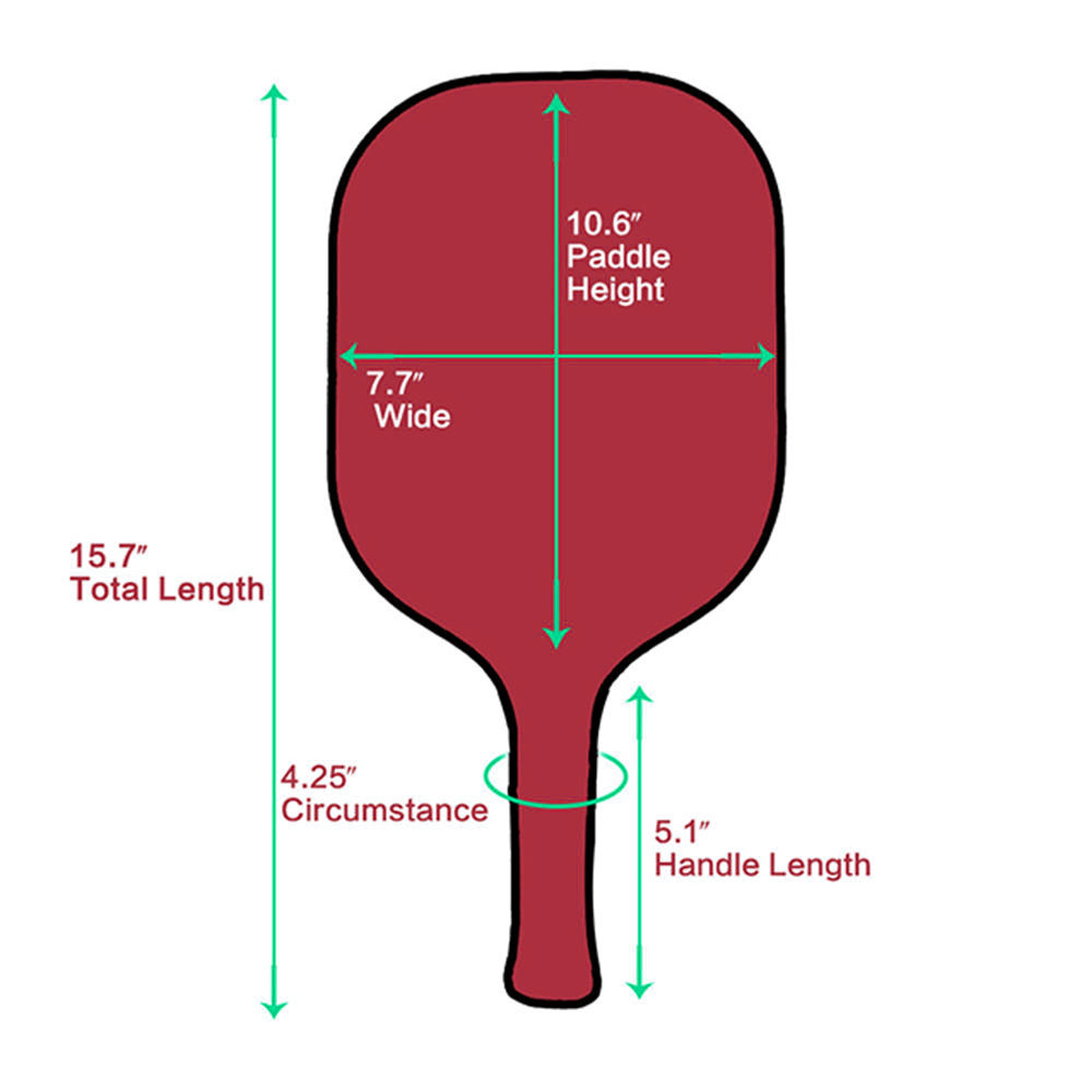 New Pickleball Paddles Premium Pro Graphite Micro-bearings Ball Energy Pickleball Paddle