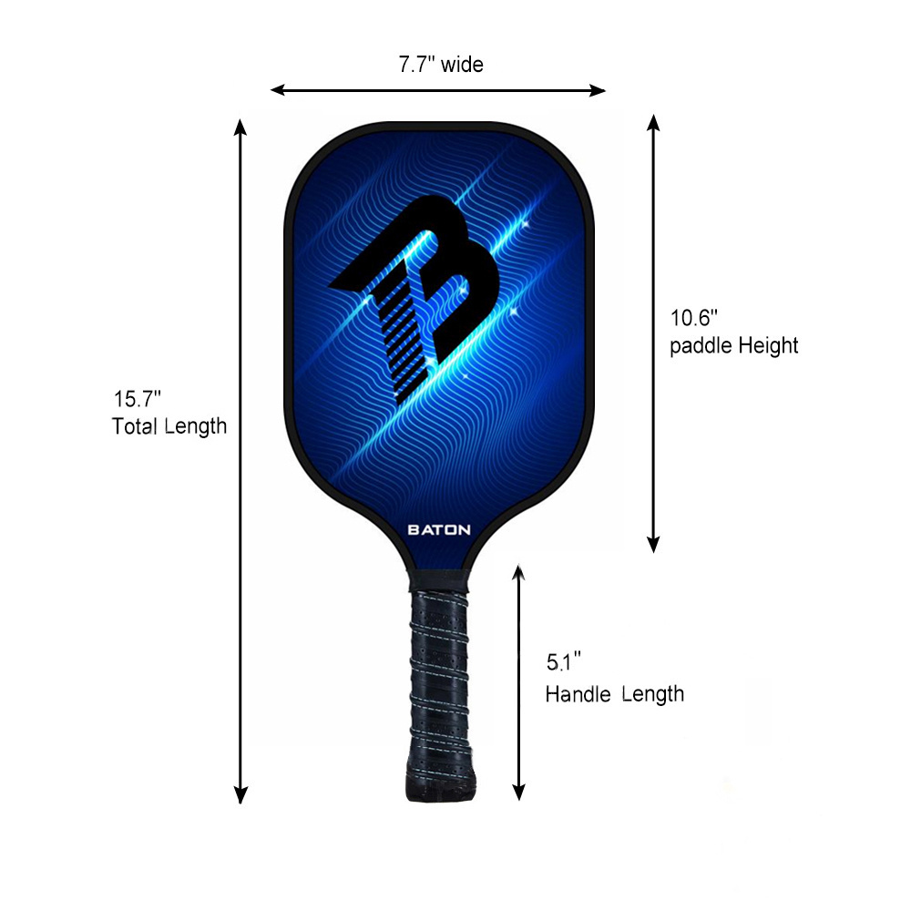 New Pickleball Paddles Premium Pro Graphite Micro-bearings Ball Energy Pickleball Paddle