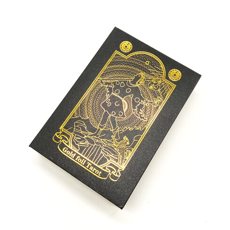 Custom Print Black Tarot Cards Deck For Sale Tarot Cards Custom Printing Wholesale Affirmation Cards Positive