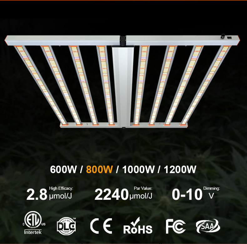 20w dimmable bar lifters t5 fluorescent sunlight 900w 1000w 1000watt lm301b lm301h led grow light