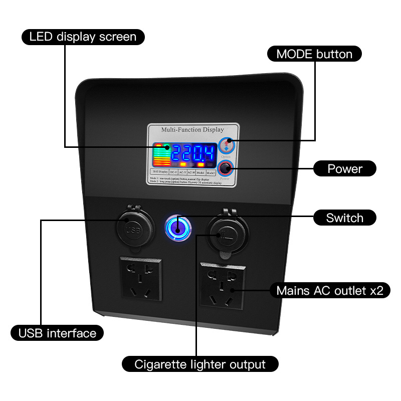 Generator Solar Power 3000w Kit Panel Solar 10000w Home Off-grid Ground-mounted Solar Power Systems Portable Solar Generator Kit