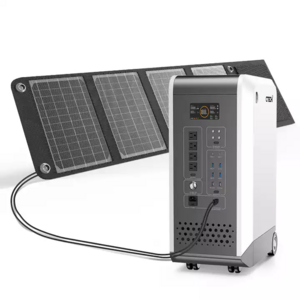 CTECHi 3000w Whole Home Kit 2kw Battery Electric 1000w Solar Generator Portable Power Station With Panel Completed Set