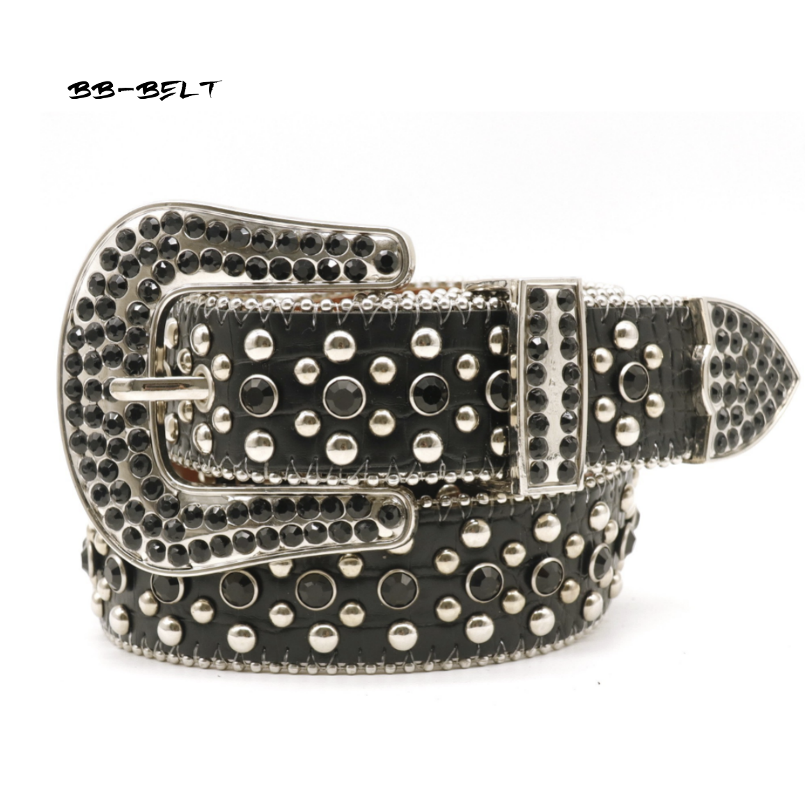 high quality Famous brands Bling Western cowboy Rhinestone Diamond Belt Waist Genuine Leather Luxury Belt for men Women BB simon