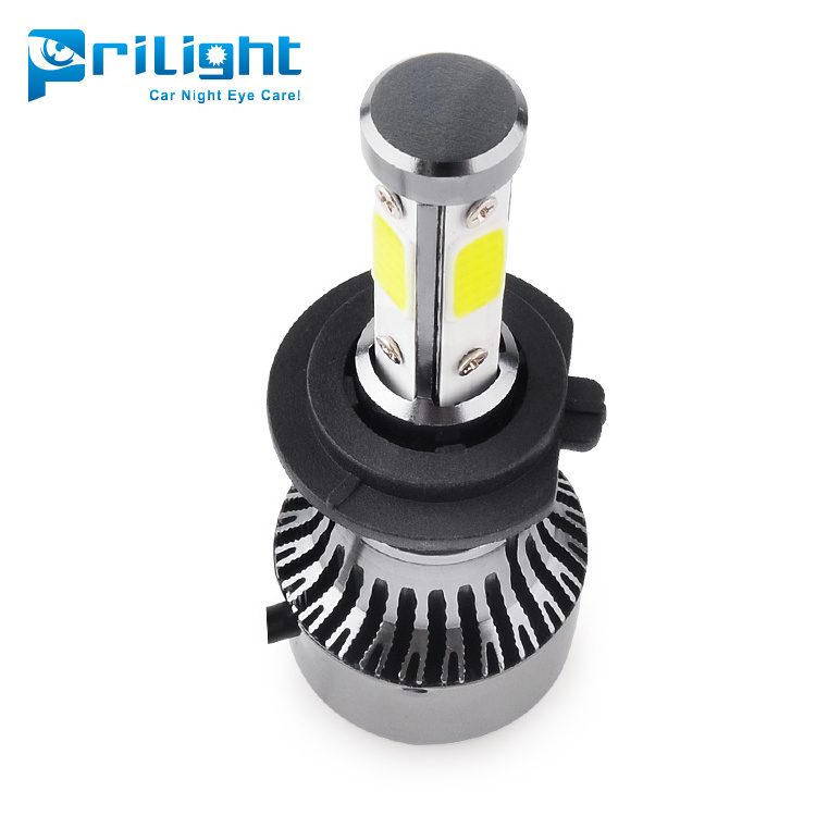 Wholesale Price 8000LM 60W H4 H7 H8 LED Lamp Auto Lighting System LED Headlight Bulbs Retrofit Canbus Focos Luces