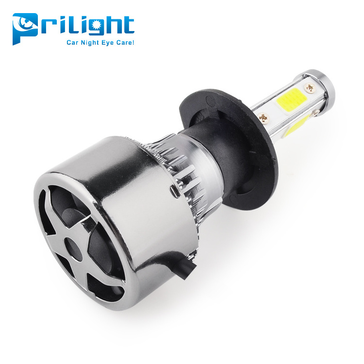 Wholesale Price 8000LM 60W H4 H7 H8 LED Lamp Auto Lighting System LED Headlight Bulbs Retrofit Canbus Focos Luces