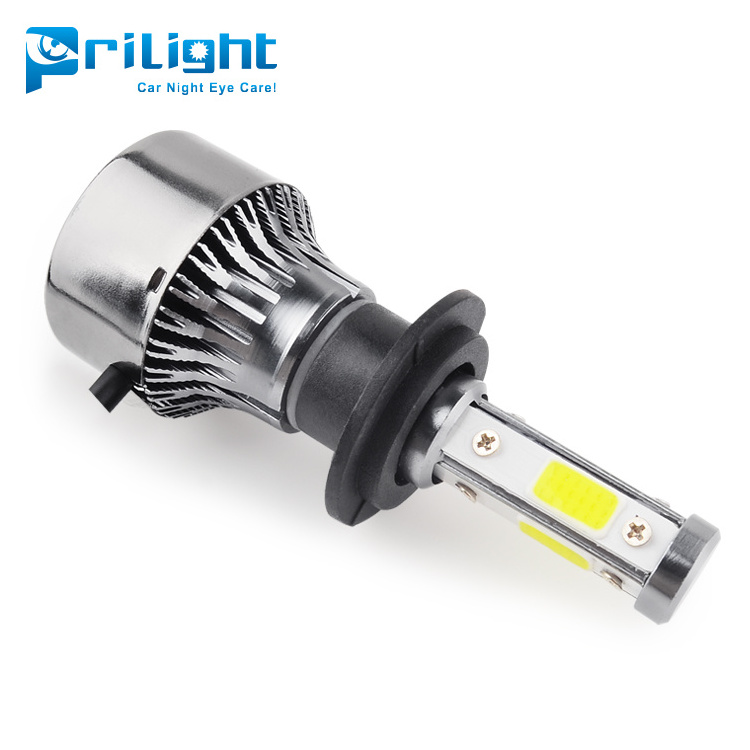 Wholesale Price 8000LM 60W H4 H7 H8 LED Lamp Auto Lighting System LED Headlight Bulbs Retrofit Canbus Focos Luces