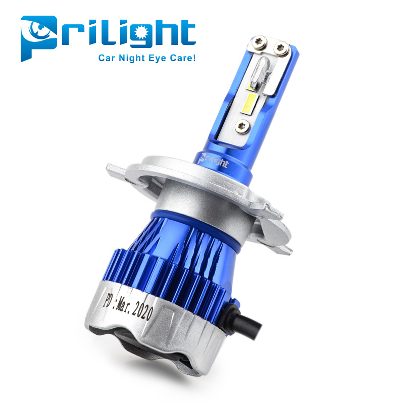 2022 Newest Mini size H4 LED Headlight Car Bulbs 60W 13000Lm P6 bulb H11 H7 H11 H8 H9 9005 9006 for auto Lighting System