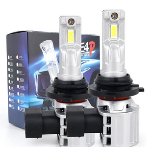 2024 All In 1 Car LED Bulbs 28W 6000lm LED Headlight H4 H1 LED H7 9005 9006 9012 Universal Small Size Auto LED Headlight