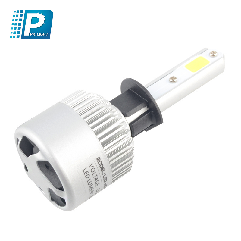 Car Accessories 2024 S2 Led Headlight Bulb H7 72W 8000LM H1 H3 H11 9005 9006 H13 9004 H4 9007 Cob Chip Auto Car Led Headlight