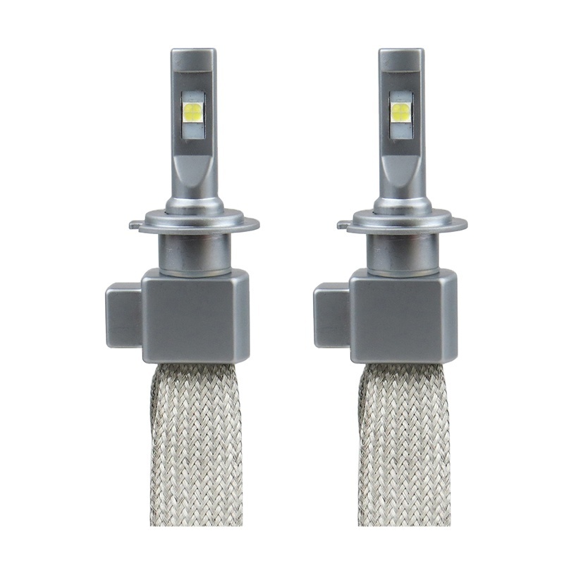 T10 fanless led headlights with decoder RTS high quality led headlight h1 h3 h4 h7 h11 9005 9006 led headlight bulb