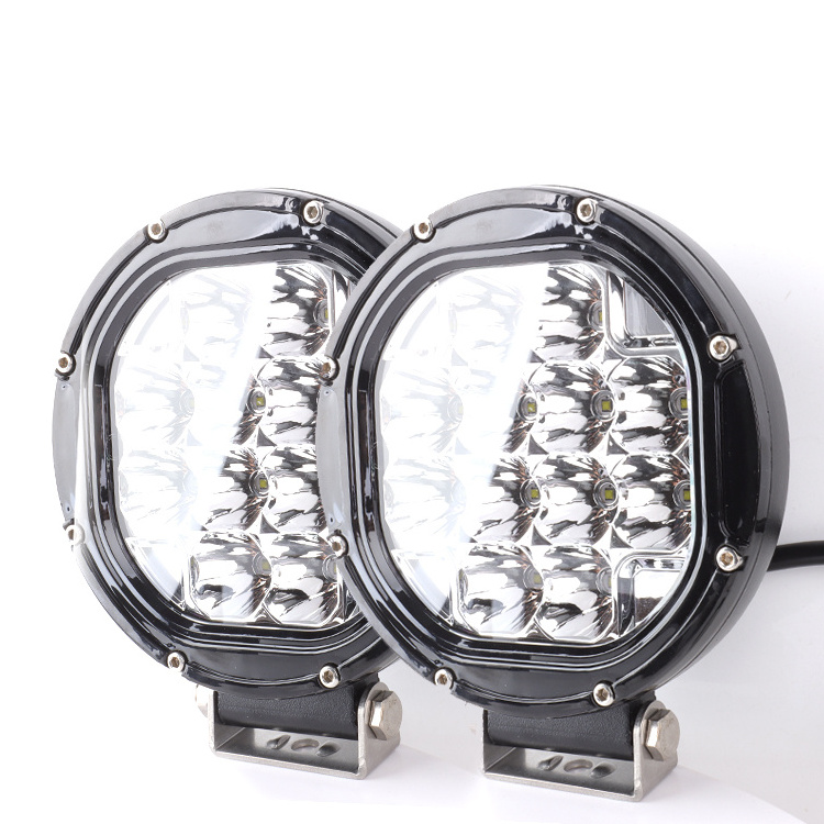 Truck 4WD Offroad Spotlight 4x4 6 Inch Car Led Work Light Universal DC 12V Round Led Work Light