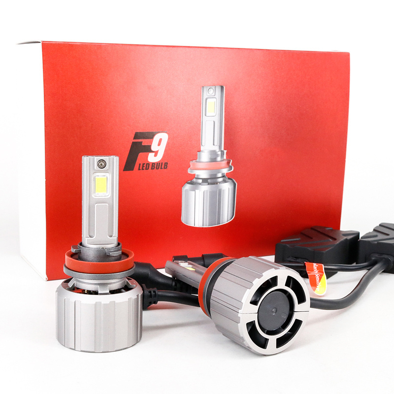 auto led light F9 h11 h4 h7 headlight 180w F9 led headlight car led lights