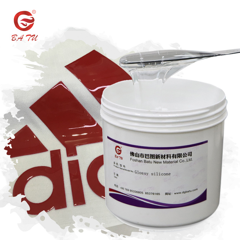 High Glossy Silicone Ink for Garment Screen Printing