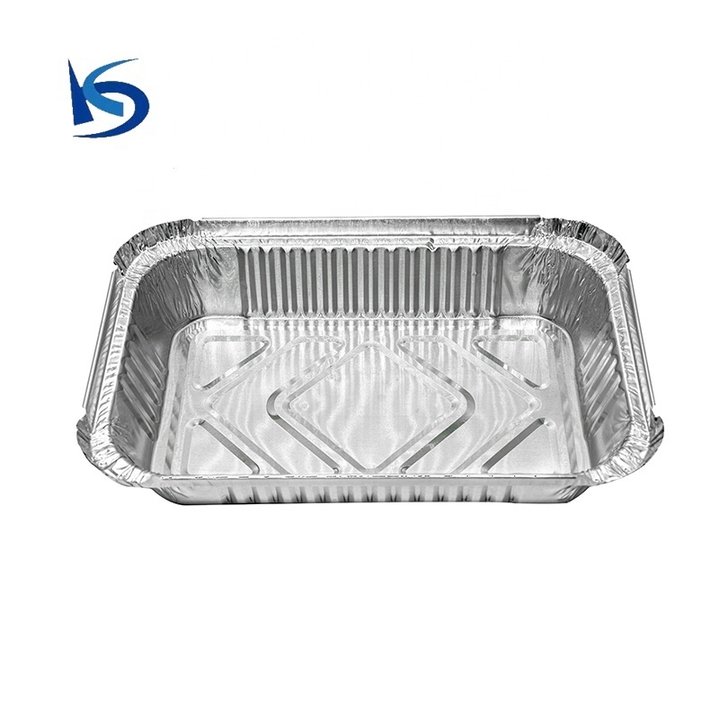 Hot sale disposable take away cake baking aluminum foil flan container laminated