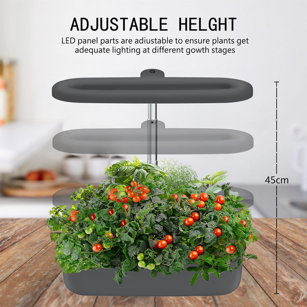 2021 Green Saver Herb Keeper Plant Light Click Smart Fresh Herb Preserver Veritable Smart Indoor Garden Led Lights For Seedlings