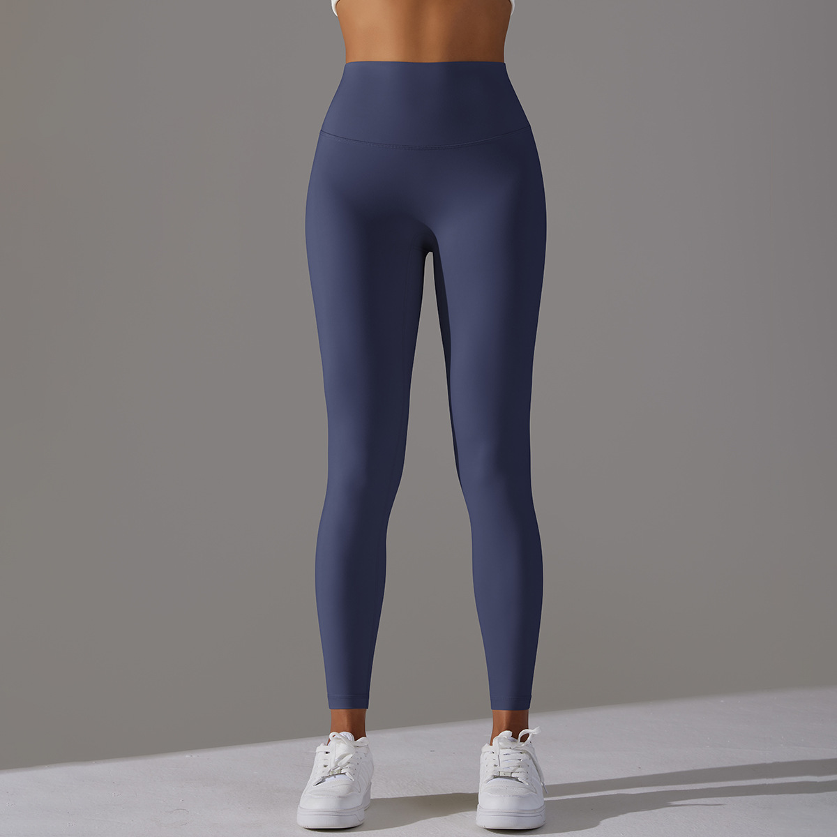 Double-sided Abrasion Bare Feel Breathable Yoga Nine-point Pants High Waist Buttocks Peach Tight Sports Fitness Pants