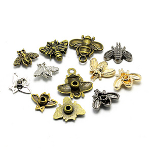 Popular Metal Antique Bee Bump Tack Button Custom Logo Special-Shaped Rivet Jean Denim Button For Garment