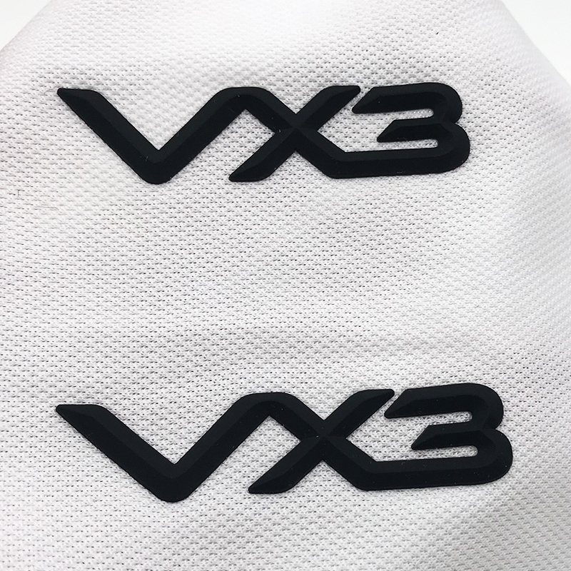 Custom Silicon Printing Garment Label Heat Transfer Rubber Letter Labels 3d Silicone Logo For Clothing