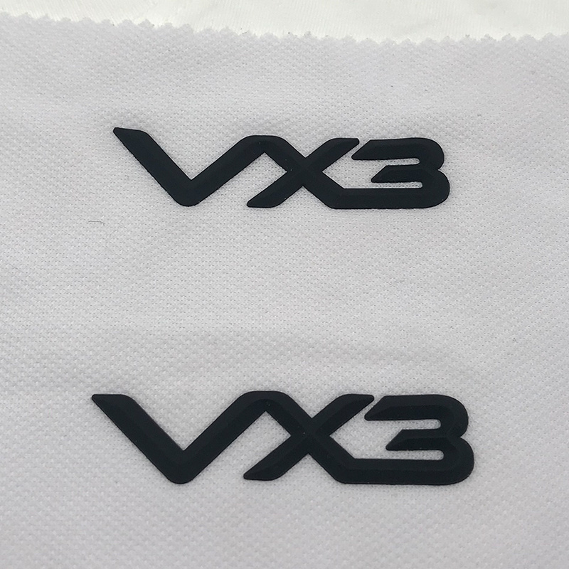 Custom Silicon Printing Garment Label Heat Transfer Rubber Letter Labels 3d Silicone Logo For Clothing