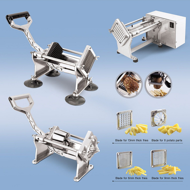 Bayern Top Selling French Fry Cutter Potato Processors Potato Wedges Cutting Machine